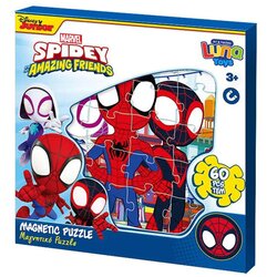 Luna Spidey i prijatelji, magnetna slagalica s uzorkom, 3x20 komada Cene