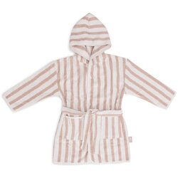 Jollein kopalni plašč stripe terry gots 3-4l wild rose Cene
