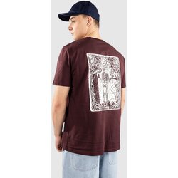 The Bakery Relax Now T-shirt red brown Cene