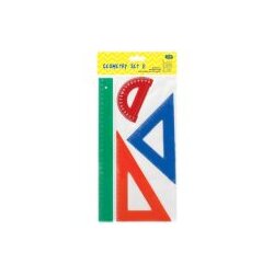 Geometrijski set GT2 srednji u boji educa blister Cene