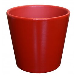 Kerbek saksija manhattan 13.5cm uni crvena ( ke D10/135/002 ) ke D10/135/002 Cene