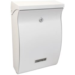 Elegant Poštni nabiralnik (21 x 85 x 305 mm, beli) Cene