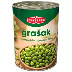 Podravka Grašak limenka 850g Cene