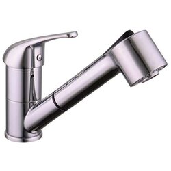 Inter Ceramic slavina za sudoper s tušem na izvlačenje mesing krom Cene