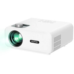 BlitzWolf LED projektor BW-V5 1080p, HDMI, USB, AV (bel) Cene