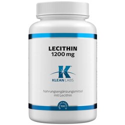 KLEAN LABS Lecithin 1200 mg - 100 mehk. kaps. Cene