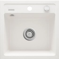 Deante zorba zqz A103 ugradna sudopera alabaster bela 440x440/184mm Cene