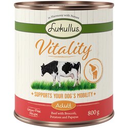 Lukullus Vitality Sklepi govedina brez žitaric - 6 x 800 g Cene