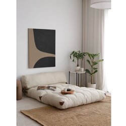 Atelier Del Sofa dvosed fold cream Cene