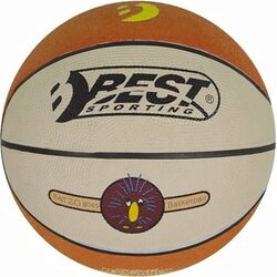 BEST Sport & Freizeit Mini košarkarska žoga - temno rjava/krem Cene
