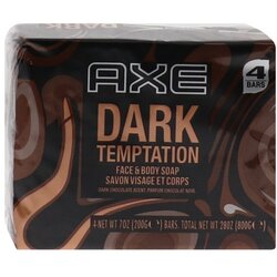 Axe Sapun toaletni parfemski muški Dark 4x200g Cene