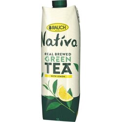 Rauch Nativa zeleni čaj z limono - Tetra Pak Cene
