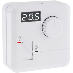 Ct stenski termostat 7A beli lcd zaslon 5-30°C 110-230V Cene