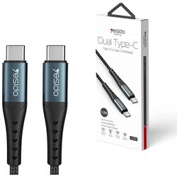 Yesido - podatkovni kabel (CA-66) - tip-C na tip-C, 60W, QC &amp; PD, 3A, 1,2 m Cene