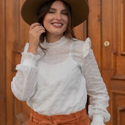 Céleste Topi & Bluze HIRONDELLE Bela Cene