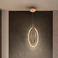Schuller led visilica ocellis rose gold Cene