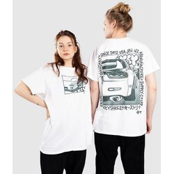 Key Street Halftone T-shirt white Cene