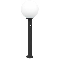 vidaXL Stebriček s senzorjem 80 cm črne barve IP44, (5000297030) Cene