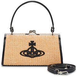 Vivienne Westwood Ročne torbice DOLL XL FRAME PURSE Bež Cene