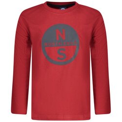North Sails Dječja majica s dugim rukavima crvena Cijene