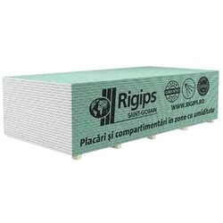SAINT-GOBAIN Ploča gipsana 2000x1250x12,5mm RIGIPS RBI VVO H2 zelena Cene