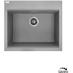 LAVEO Granitna sudopera Tau 57x50cm Siva Cene