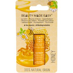 BEAUTY MADE EASY Paper Tube Lip Balm - Honey Cene