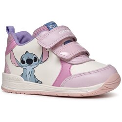 Geox čevelj nizek B460LA B RISHON G. A C0406 000BC STITCH D white/pink 20 Cene