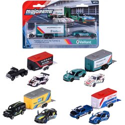 Simba Toys Majorette: Racing Deluxe autić s prikolicom, više vrsta, 1 komad - Cene