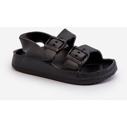 Big Star Children's lightweight sandals with buckles Black Cijene