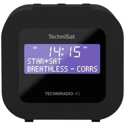 Technisat TECHNIRADIO 40 džepni radio DAB+ (1012), UKW (1014) DAB+, UKW funkcija alarma, uklj. kutija zvučnika crna Cene