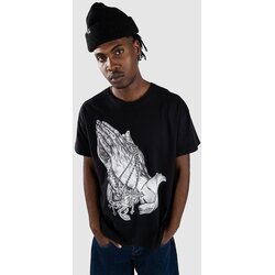 Famous Stars And Straps Praying Hands T-shirt black Cene