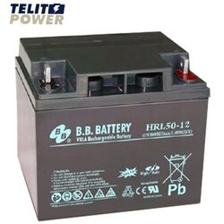 BB Tech hrl50-12 ( 4732 ) akumulator 12v 48ah battery terminal b2 (odgovara m5 bolt & nut) Cene