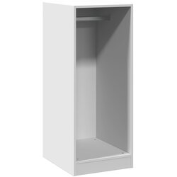 vidaXL garderobna omara bela 48x41x102 cm iverna plošča, (21274390) Cene