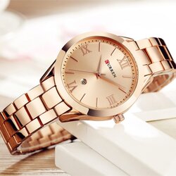Curren ženski sat 9007 rose gold Cene
