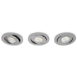  Asterope LED ugradna spot svetiljka boje aluminijuma 3x4,5W set 3/1 59183/48/16 Cene