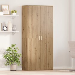 vidaXL visok kabinet iz umetniškega hrasta 80x35x180 cm inženirski les Cene