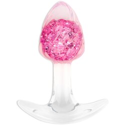 Toyjoy Anal Play Crystal Butt Plug Small Pink Cene