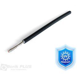 Solen Kablo Solarni kabl 4mm licnasti CRNI UV Cene