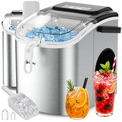 Ruhhy aparat za led 1,2 l srebrne boje + žlica Cijene
