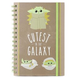 Pyramid STAR WARS: THE MANDALORIAN (CUTEST IN THE GALAXY) A5 beležka Cene