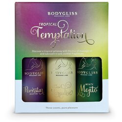 BodyGliss Massage Lube Collection Tropical Temptation 3x50ml Cene