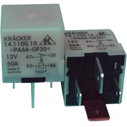 Kräcker Relej za automobile 14.1100.10, 12 V/DC, 1 x radni kontakt, 40 A, 60 V/A Cene