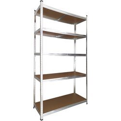 Ehomestorage Garažna metalna polica 180x100x50cm 5 nivoa Cene
