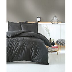 Cotton Box posteljina cb elegant stripe saten - antrasit Cene