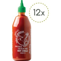 UNI-EAGLE Sriracha Hot Chili Sauce - 740 ml - 12 kosov Cene
