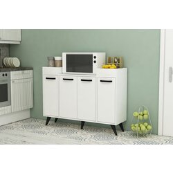 Hanah home Visar - White White Multi Purpose Cabinet Cene