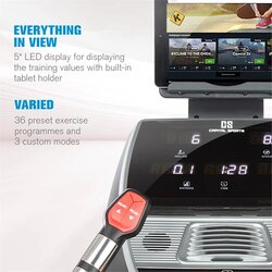 Capital Sports Infinity Track 4.0, tekalna steza, 5.5 PS, BT, aplikacija Kinomap, LED zaslon, (20537769) Cene