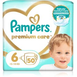 Pampers Premium Care Size 6 jednokratne pelene 13-18 kg 50 kom Cene