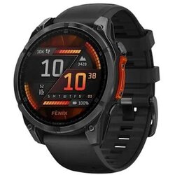 Garmin pametni sat fenix 8 47 mm amoled slate gray, black remen Cene